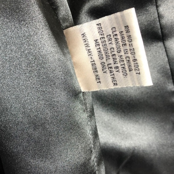 My tribe fringe leather jacket - Picture 4 of 5